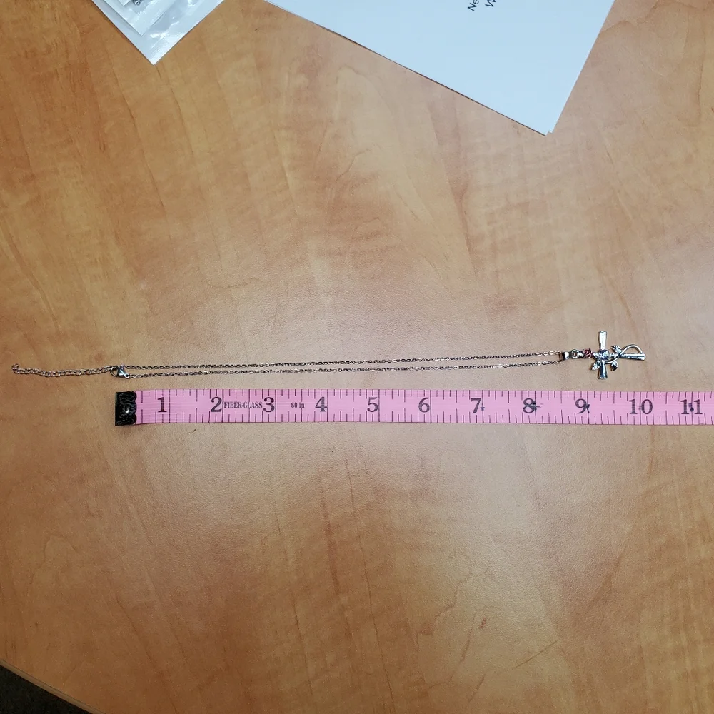 Stainless steel cross necklace - Picture 5 of 5